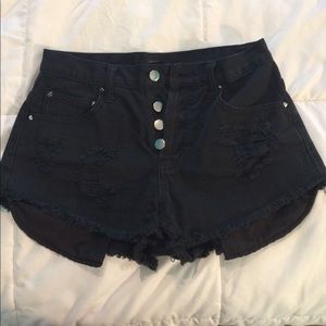 NWOT Forever 21 High Waist Festival Shorts