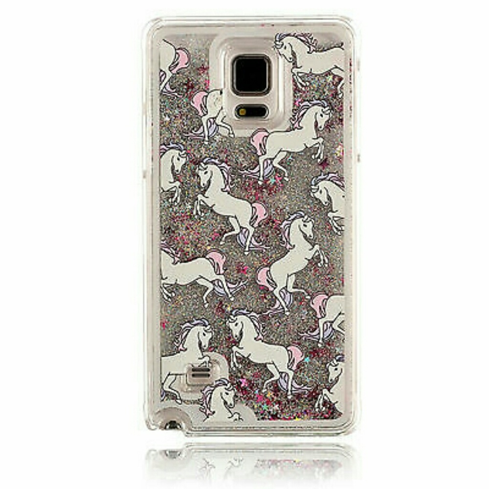 Unicorn Glitter Liquid Phone Case
