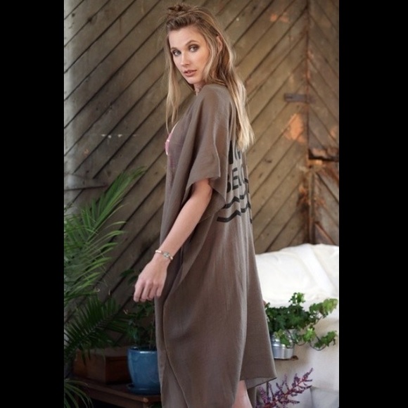 🏖"Howdy Beaches" Swimsuit Coverup - Picture 2 of 3