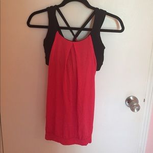 Lululemon open back tank