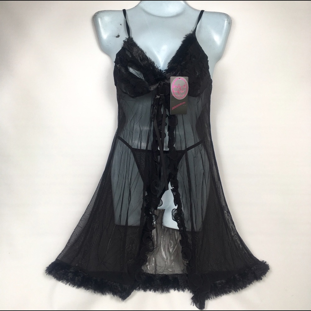 Sexy Lingerie Babydoll Set