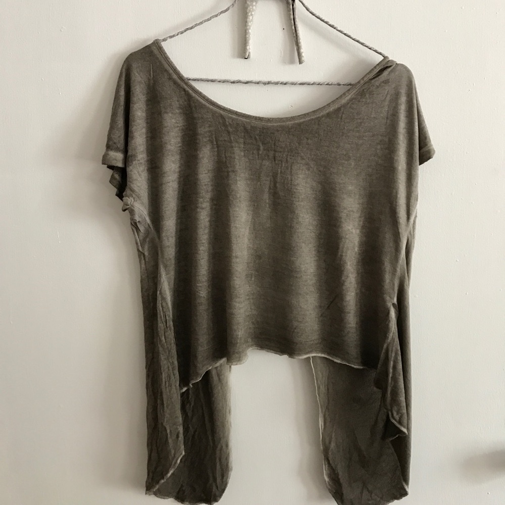 Brandy Melville Split Back Top