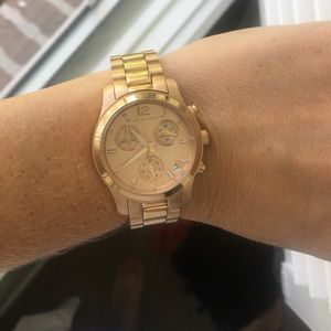 Michael Kors Rose Gold Watch