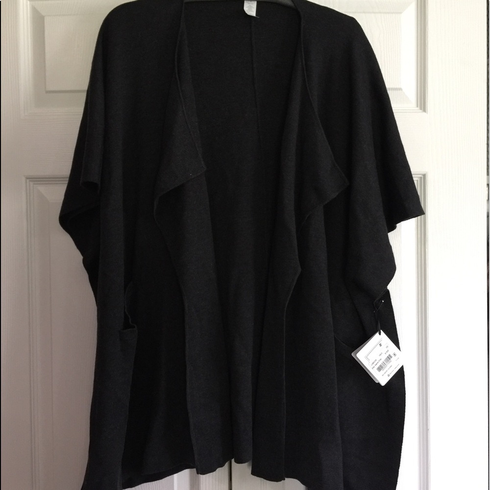 Lululemon After Asana Wrap (dark grey)