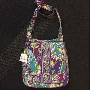 Vera Bradley Mailbag Heather Crossbody Large