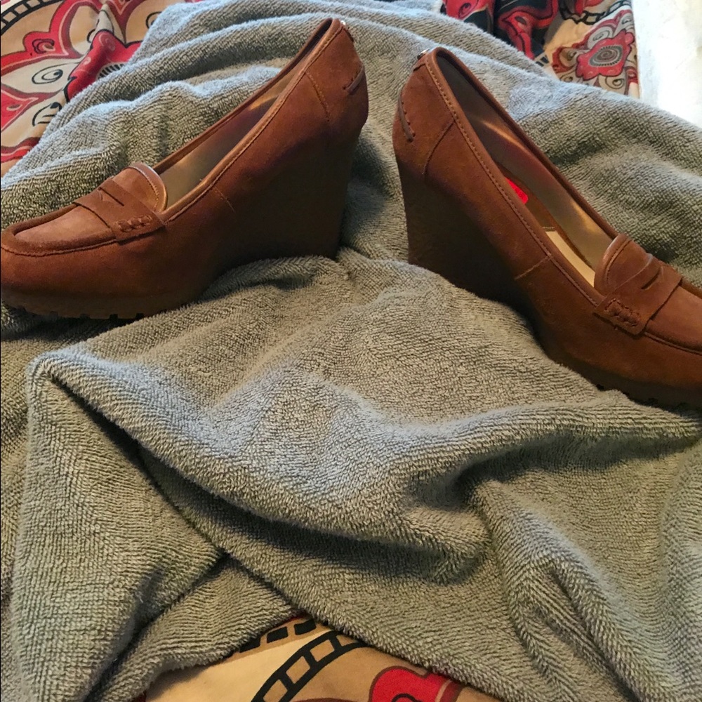 Michael Kors Suede Wedges!!!!