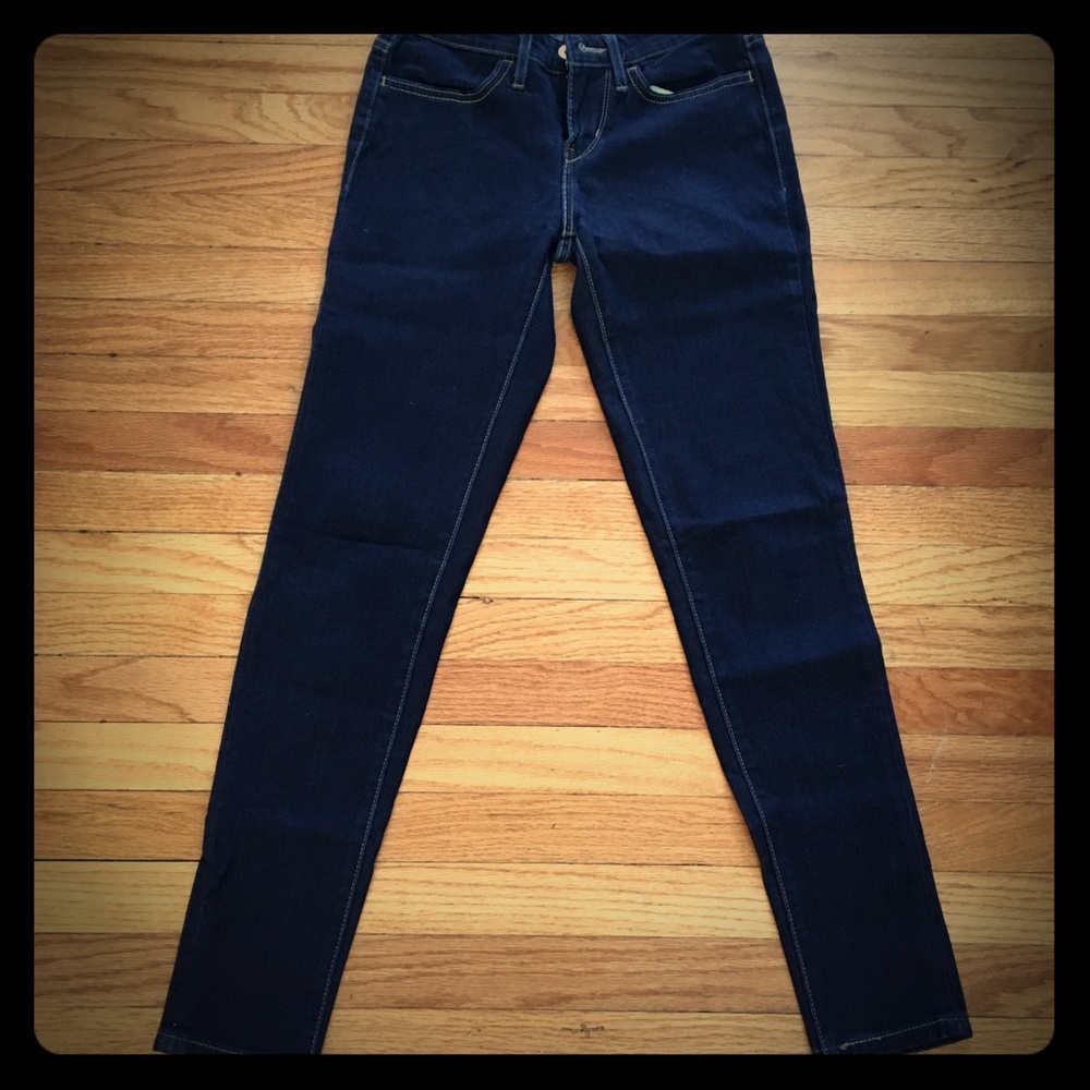 Levi's denim, worn once