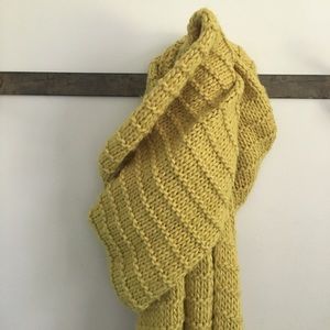 Zara Accessories - Zara Mustard Knit Scarf Zara Accessories - Zara Mustard Knit Scarf