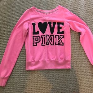 Love Pink sweatshirt
