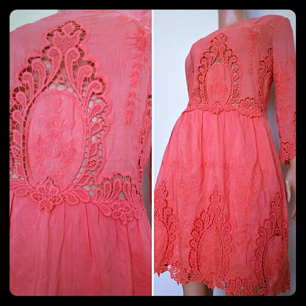 DOLCE VITA VELENTINA EYELET DRESS