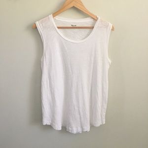 Madewell Tops - Madewell Whisper Cotton Crewneck Muscle Tank Madewell Tops - Madewell Whisper Cotton Crewneck Muscle Tank