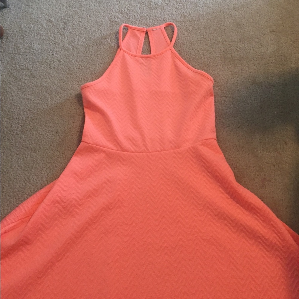 Bright Coral Dress