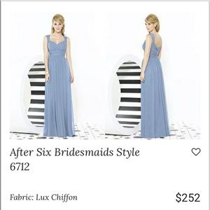 After Six by Dessy Group bridesmaid #6712 size 20