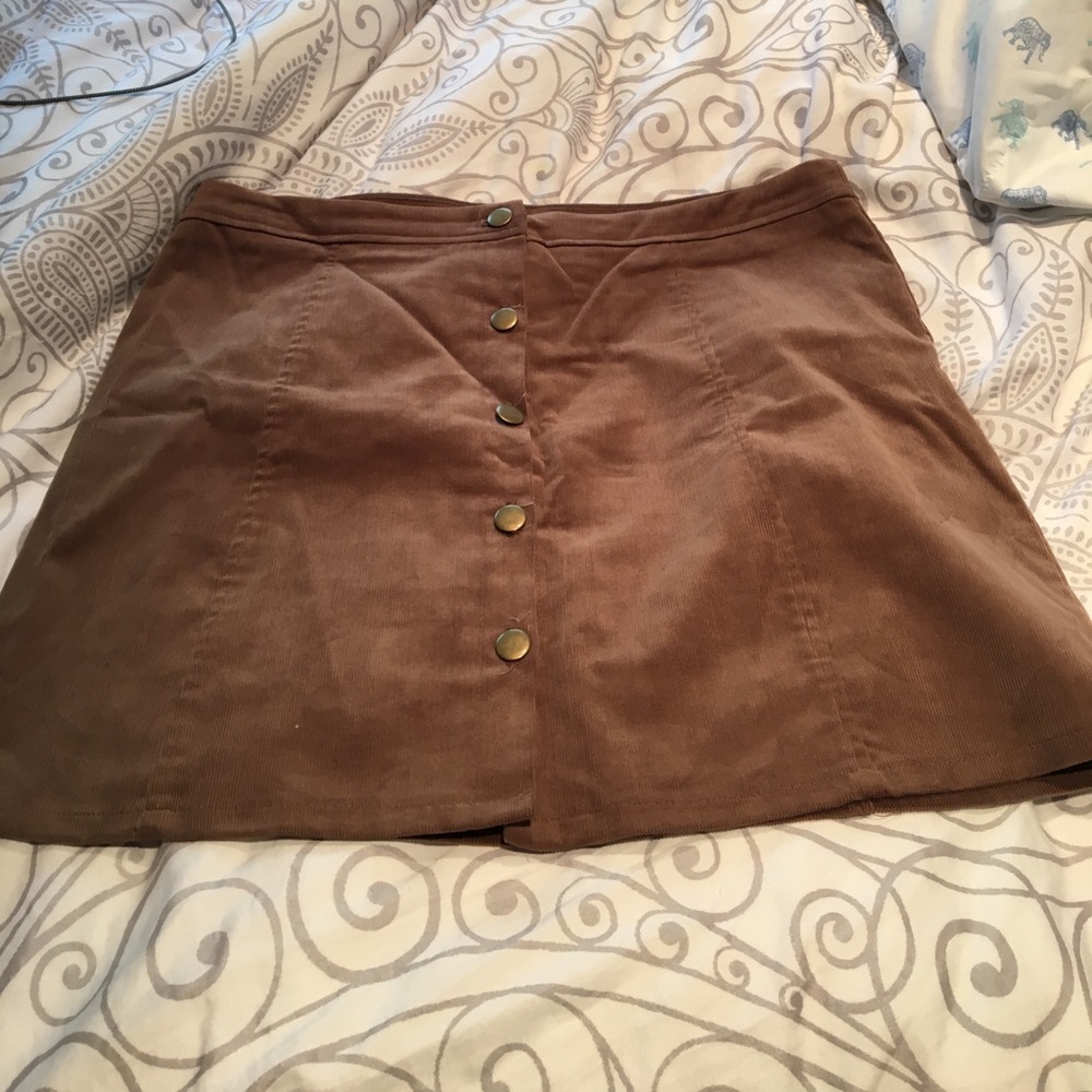 Charlotte Russe Button Up skirt