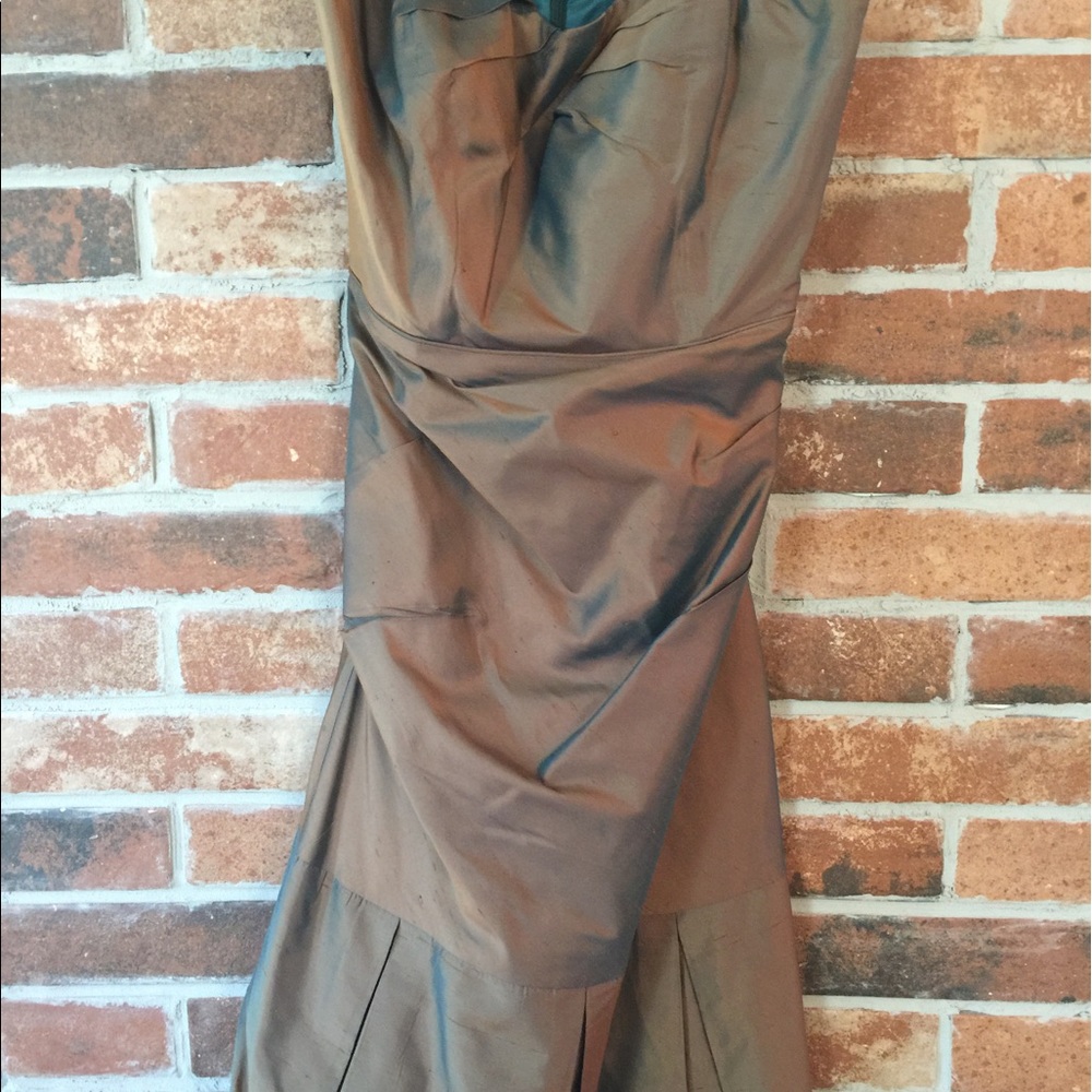 Nicole Miller strapless dress
