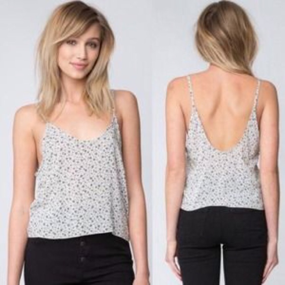 Scoop back Brandy Melville Top