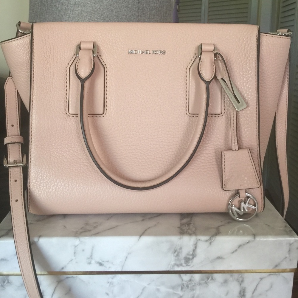 Blush Michael Kors purse