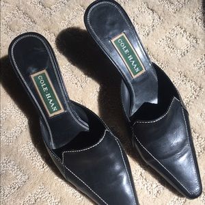 Cole Haan Short Heal Mules