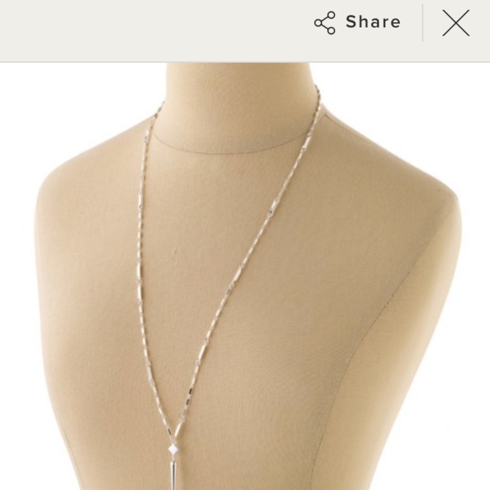 Bianca Lariat Necklace (gold)