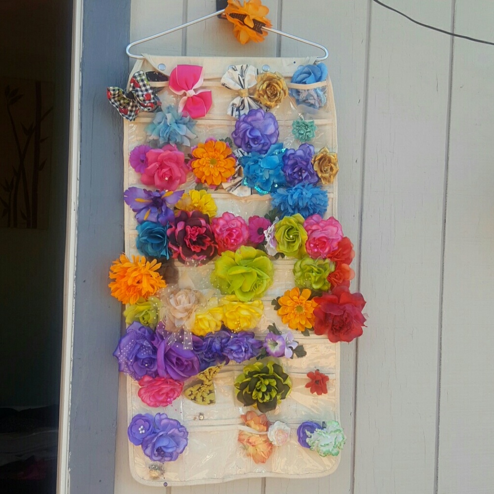 Every Hair Flower and Bow w/hanger