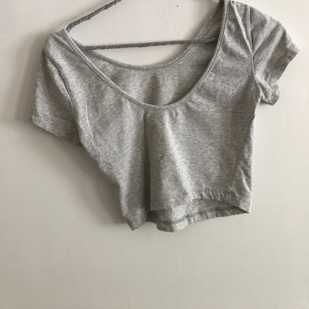 Scoop back crop Brandy Melville Top