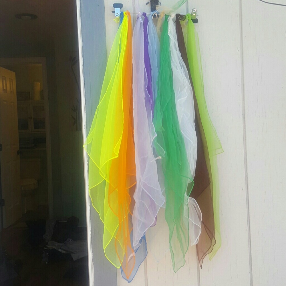 Chiffon Head Scarves 10