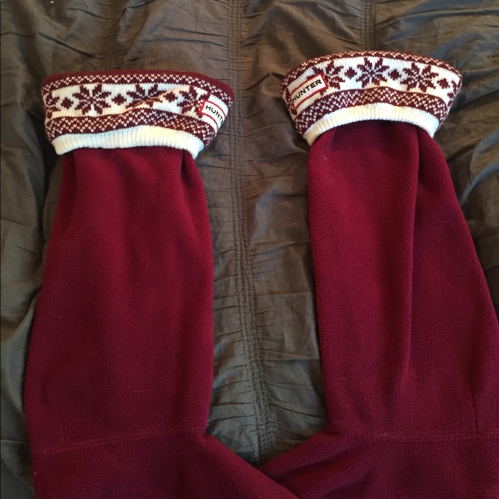 Hunter tall boot socks ❄️