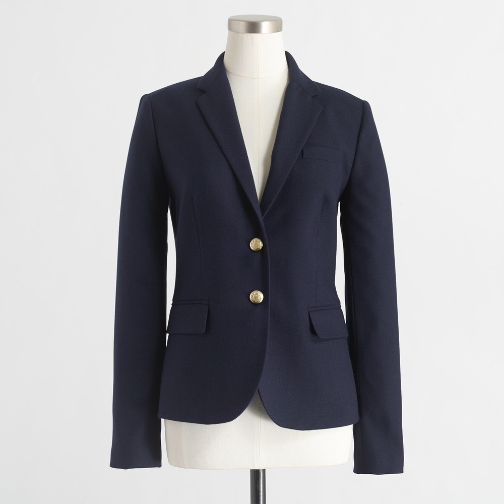 J. Crew Keating Boy Blazer in Navy Size 12