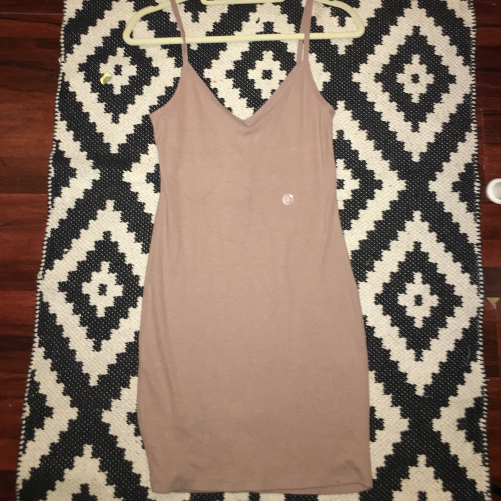 Pacsun muave body con ribbed dress