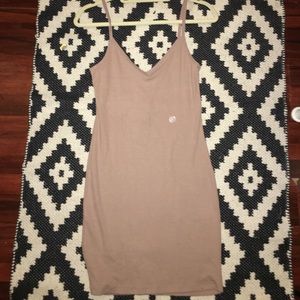 Pacsun muave body con ribbed dress