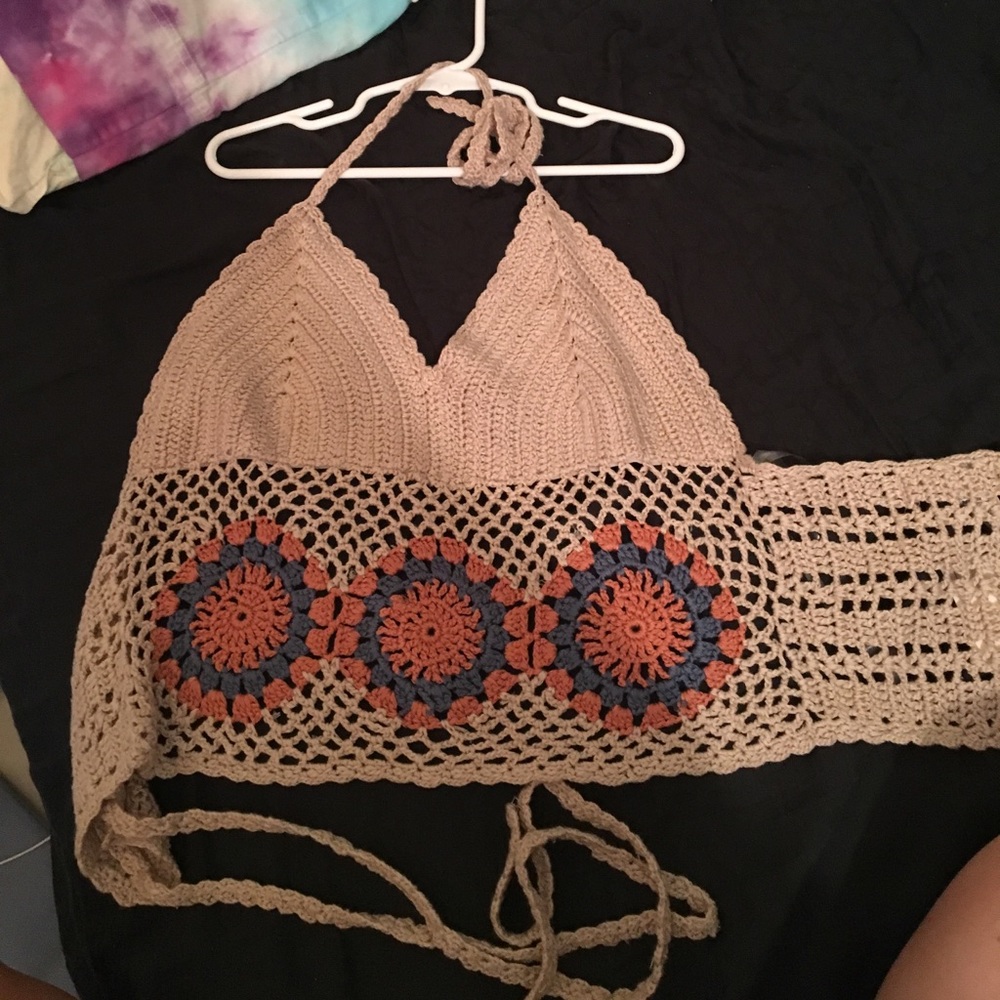 Crochet crop top