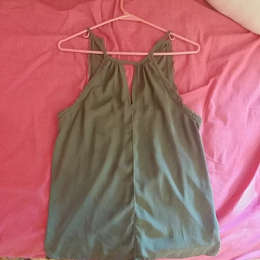 Olive Green Tank top