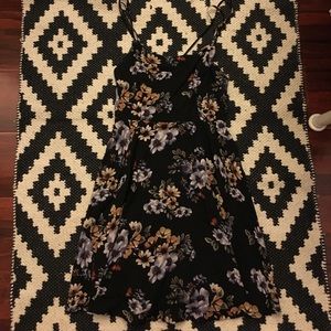 Forever 21 cross back floral dress
