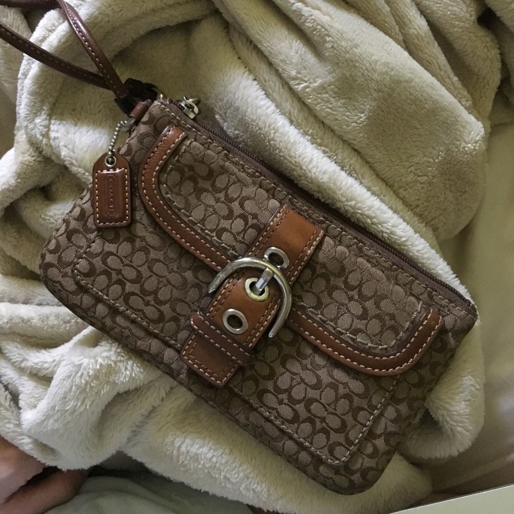 Coach wristlet