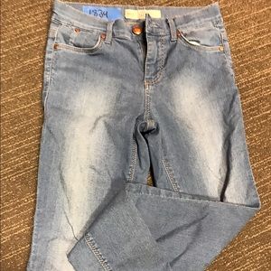 Topshop LEIGH light blue women's jeans w25L30