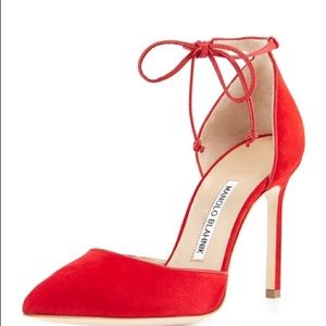 Manolo Blahnik 105MM Leyan D'Orsay Pump