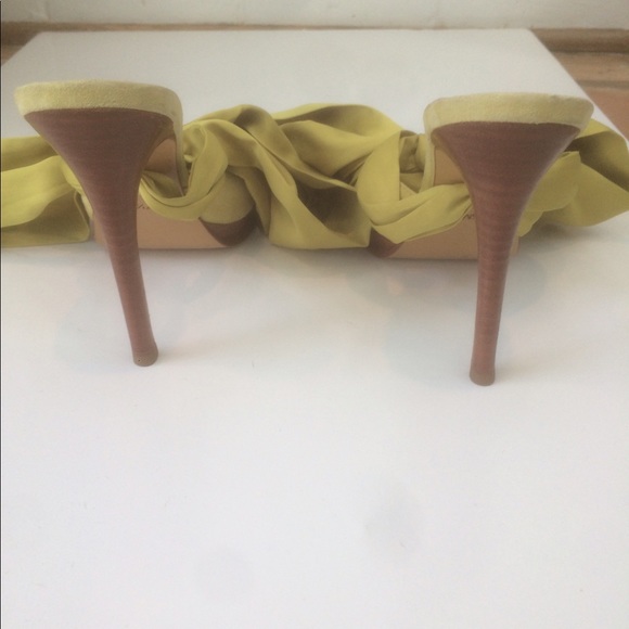 Diane Von Furstenburg Eva Scarf Tie Platform Mules - Picture 4 of 5