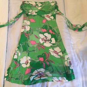 Tibi Floral ("Lily"-esque) Patterned Dress