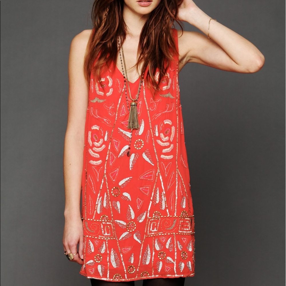 Free People Garden Shift Dress