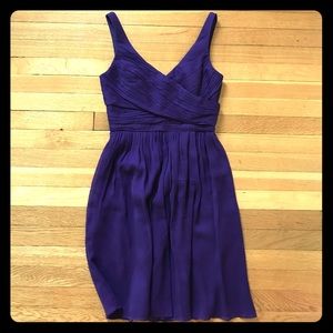 Purple dress from JCrew, size 2