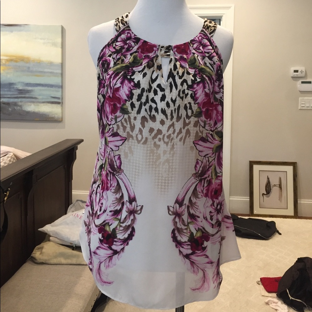 NWT WhiteHouse BlackMarket Silk Blouse