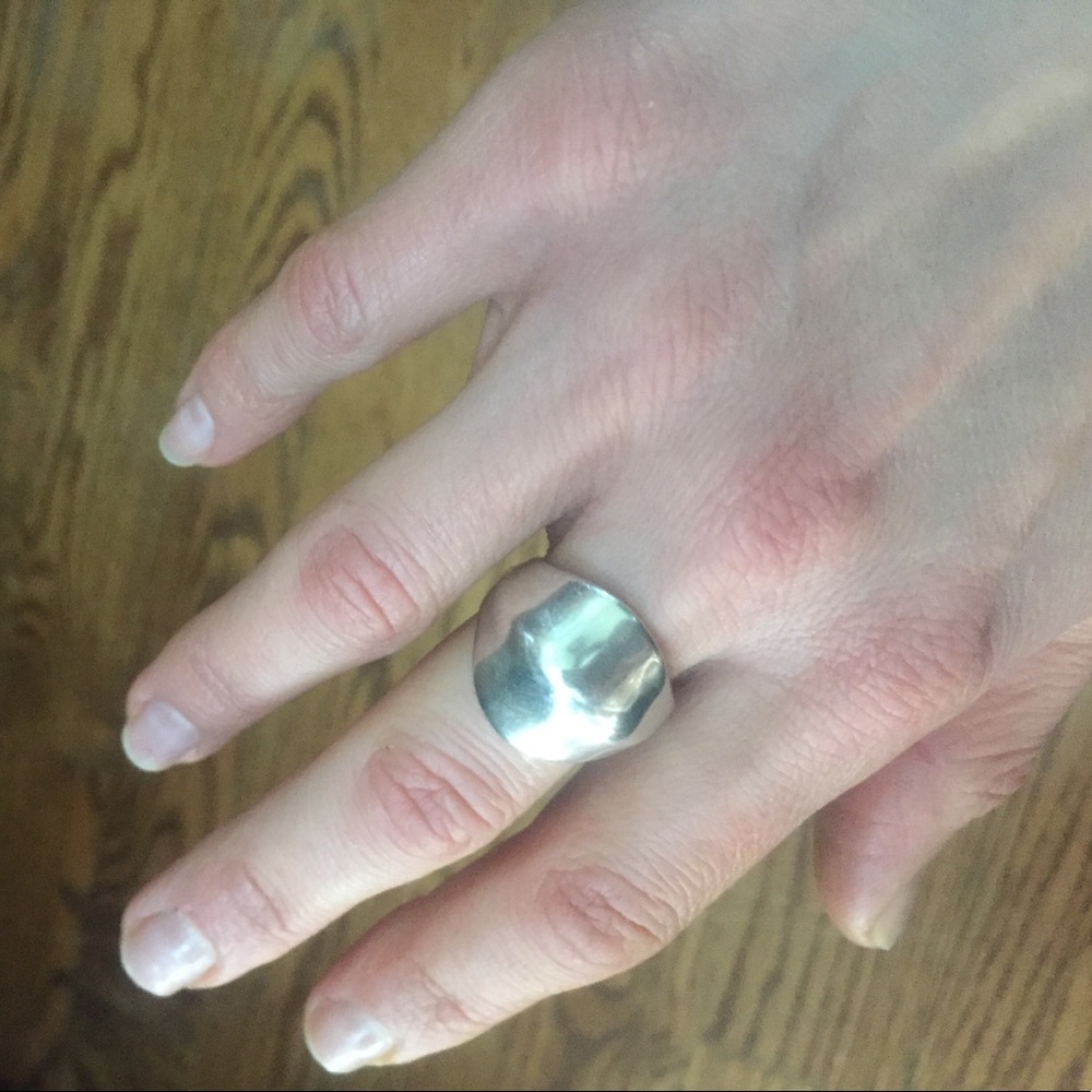 Real silver ring
