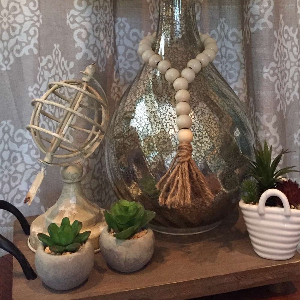 BeadedTassel  - farmhouse style - bohemian style