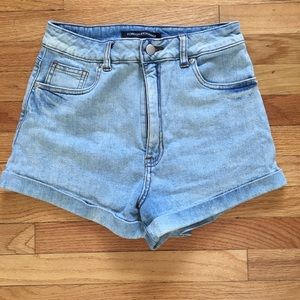 High-Waisted Jean Shorts