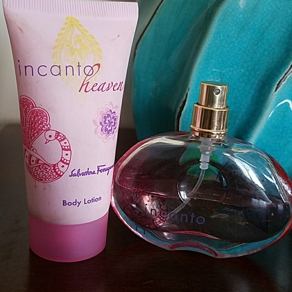 Incanto heaven lotion perfume set bundle