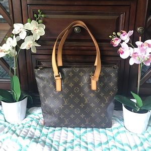 Authentic Louis Vuitton Cabas Piano.