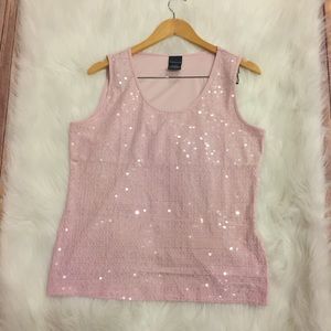 Covington Women's Sequin Sleeveless Top