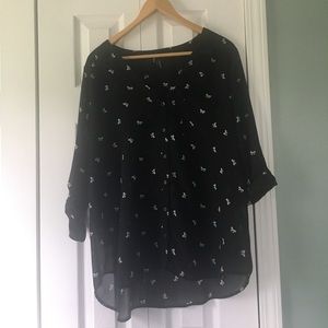 Maurices Sheer XL Shirt