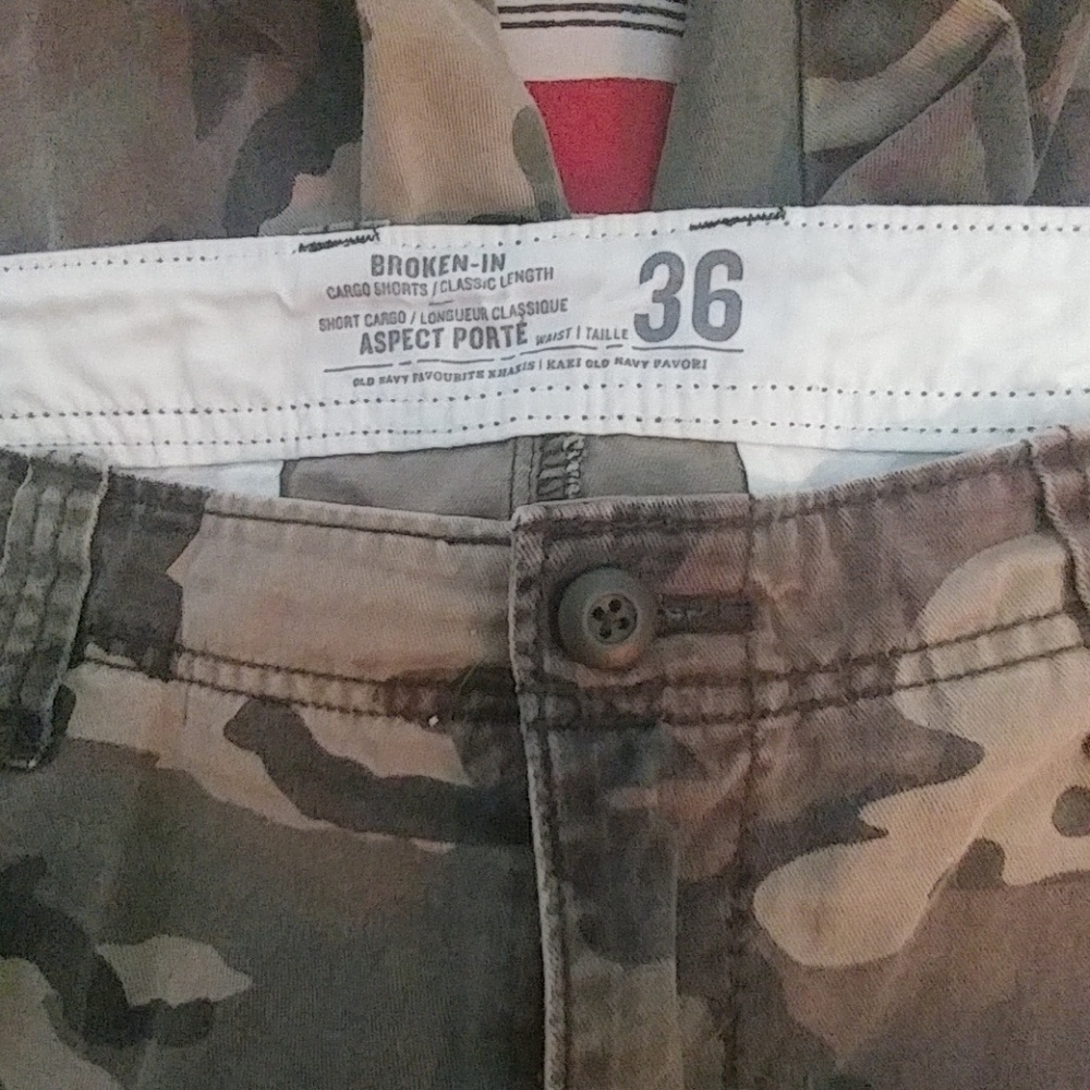 Camo shorts