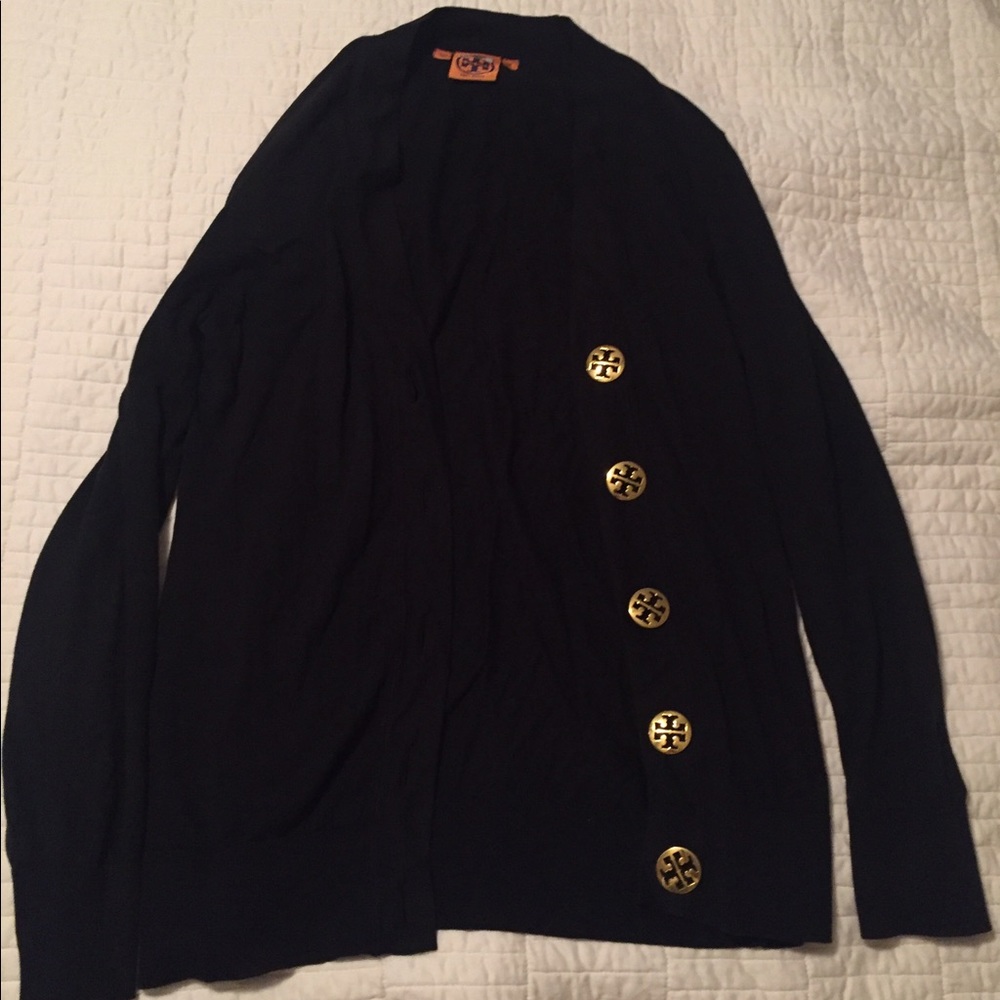 Black Tory Burch sweater- great condition!